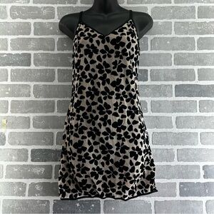 Victoria’s Secret Floral Velvet Mesh Slip Dress Size small